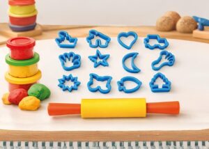 Small Molds With Rolling Pin