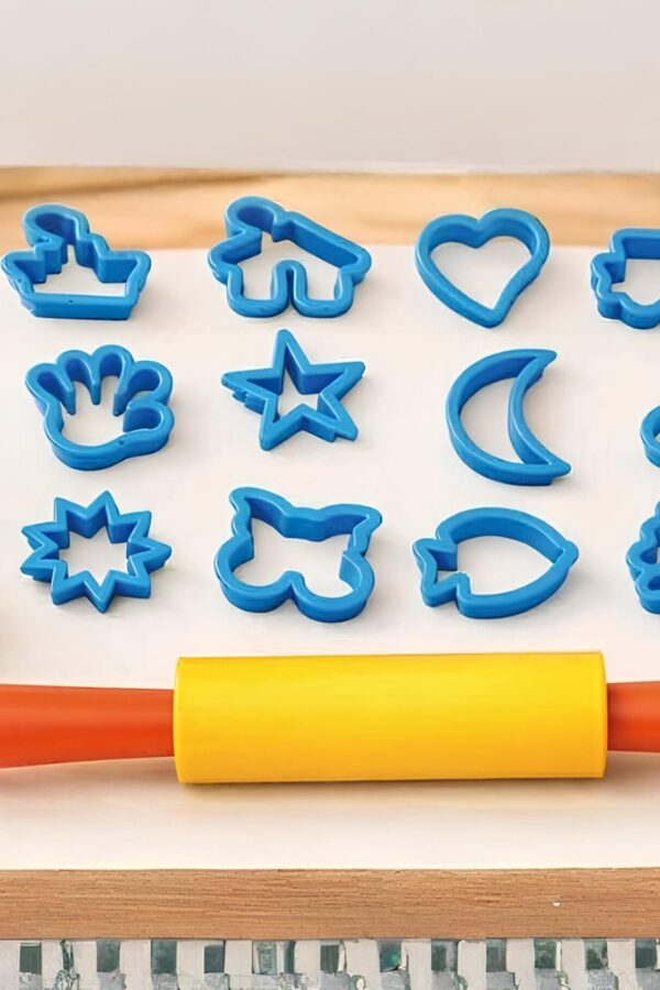 Small Molds With Rolling Pin