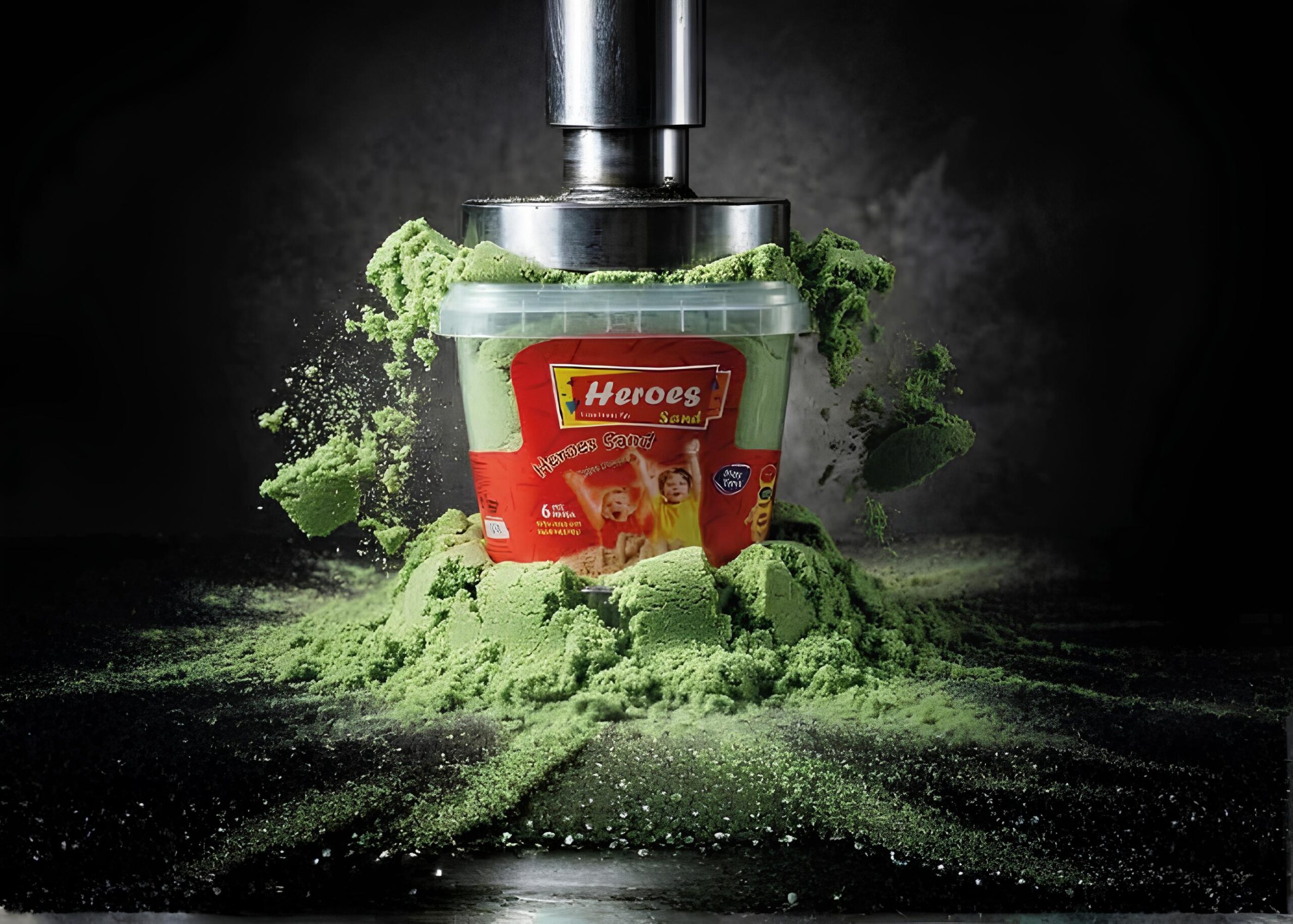 1000 G Kinetic Sand With Bucket