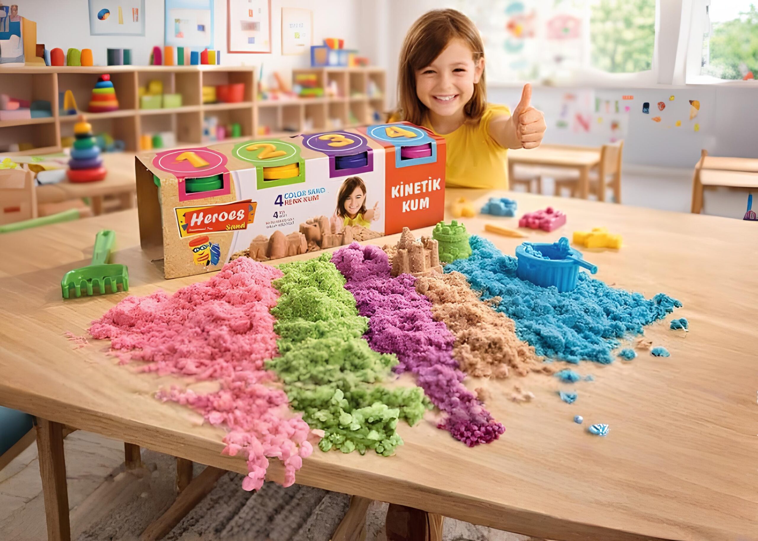 4-Pack Kinetic Sand