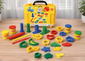 Play Dough Set With Carry Case