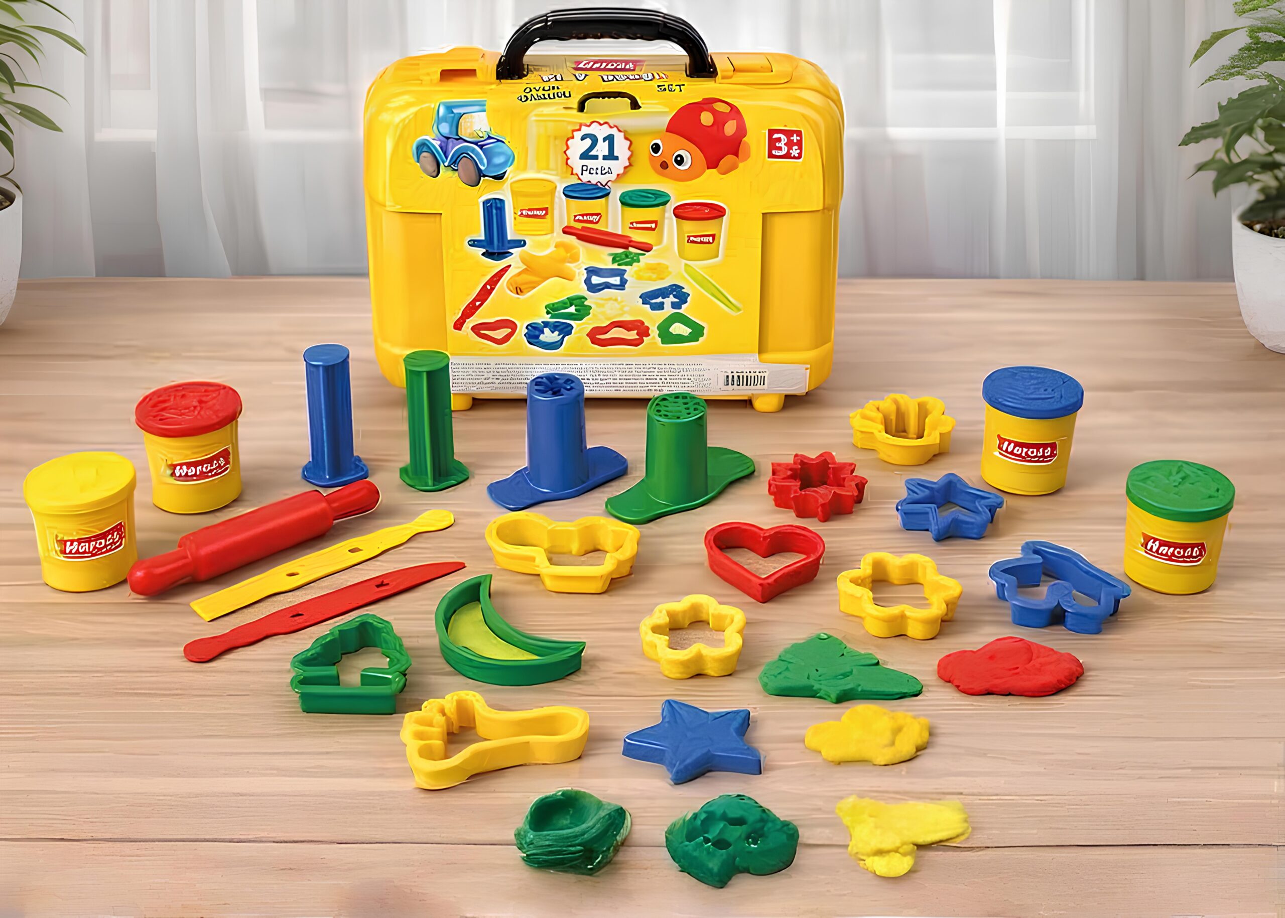 Play Dough Set With Carry Case